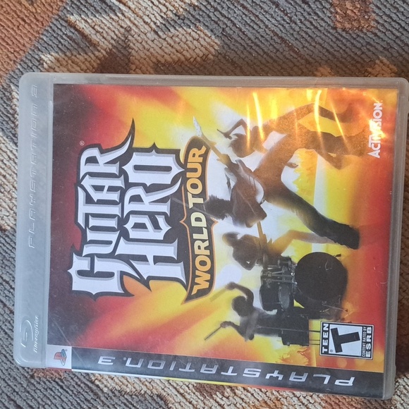 Sony Playstation 3 Games Guitar Hero III, Aerosmith and World Tour Bundle - Picture 6 of 7